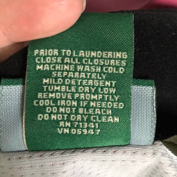 L.L. Bean Jacket XL Women Pink Nylon Full Zip - Picture 13 of 13